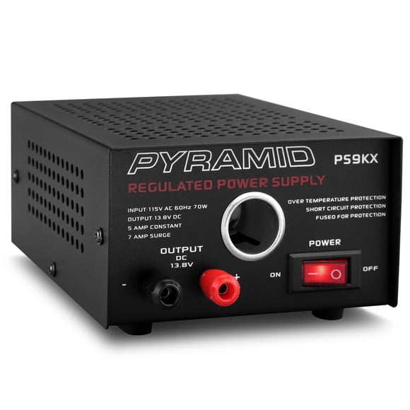 Fuente de alimentación de sobremesa Pyramid PS9KX 5A 13,8 V DC 115 V AC 70 W