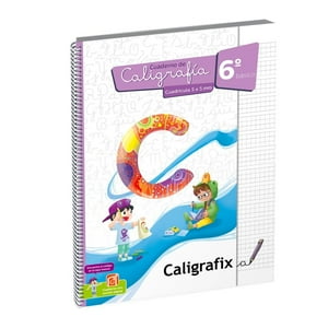 Editorial Caligrafix - Caligrafia En Cuadricula 6 Básico
