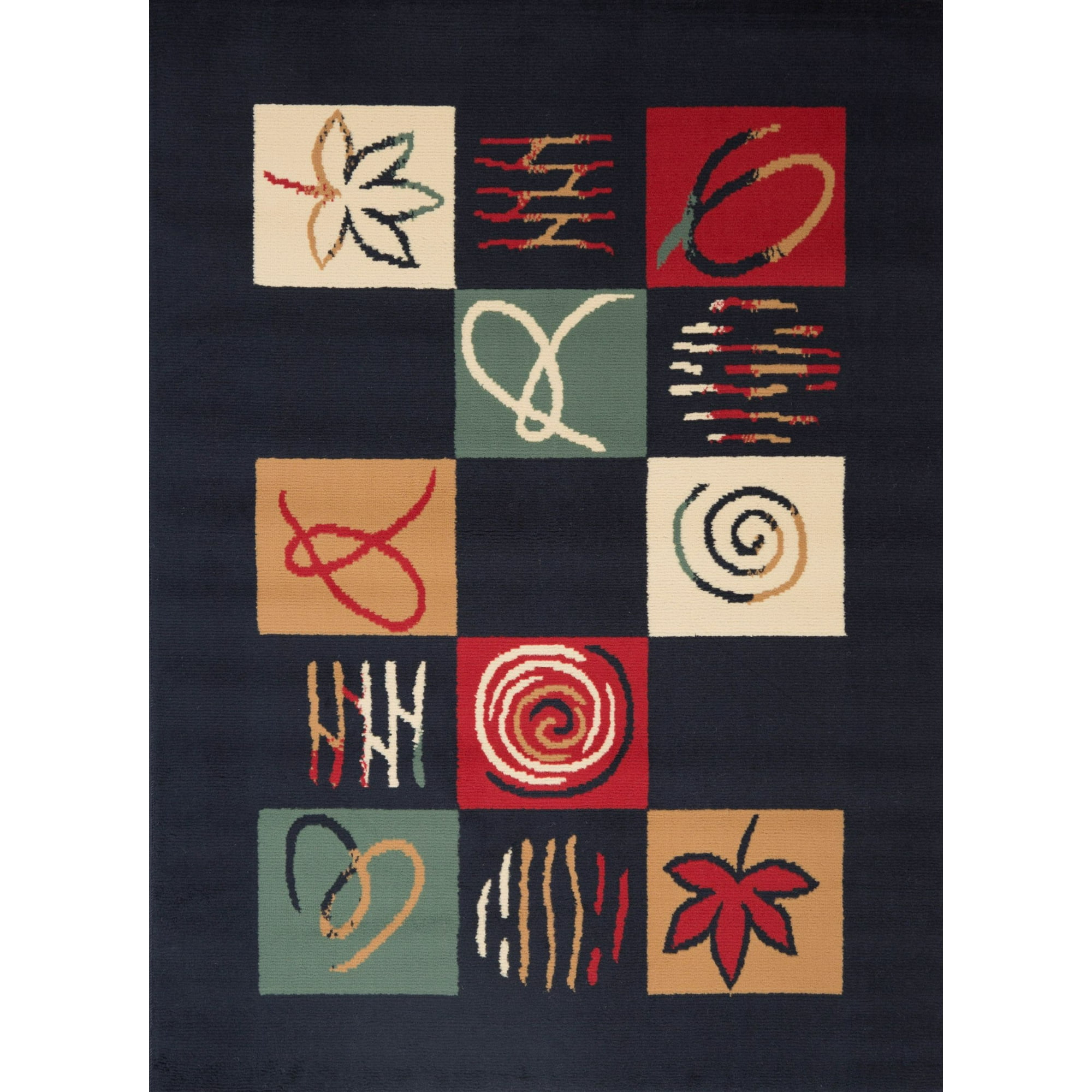 Cannon - Bajada De Cama Amapola Negro 50x90