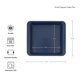 thumbnail image 2 of Molde para Pastel KitchenAid de Acero Aluminizado Antiadherente 23 cm Azul Tinta, 2 of 8