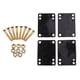 thumbnail image 2 of 4 Unids/set Almohadillas Elevadoras Para Monopatín Longboard Hardware Pernos Tornillos Accesorio, 2 of 5