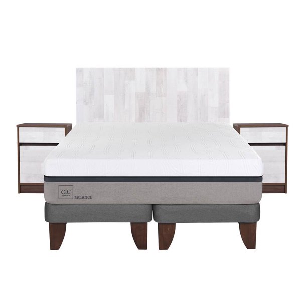 Cama Europea Balance 2 Plaza Base Dividida