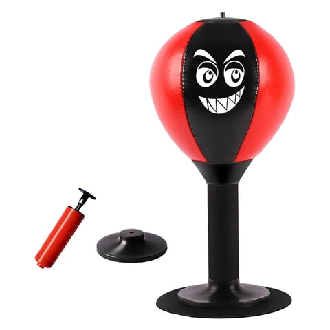 Ioensy - Saco De Boxeo De Escritorio Gag Gifts Cansancio Buster Relief Para El Ejercicio De Boxeo Kids Red