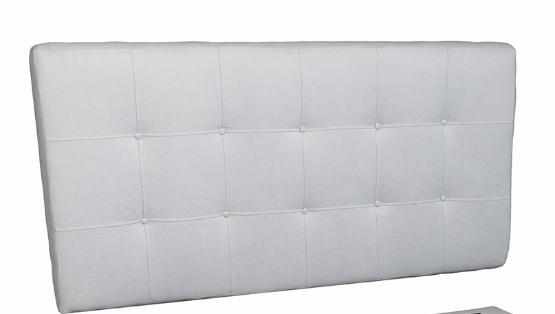 Muebles New - Respaldo King Gris Lino