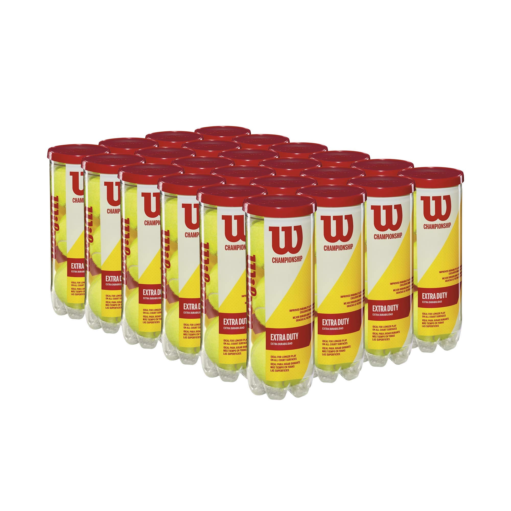 Funda Para Pelotas De Tenis Wilson Championship Extra Duty, 72 Pelotas
