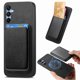 thumbnail image 4 of Funda de Cuero Magnética con Tarjetero para Samsung Galaxy A16 Cubierta Delgada Negro, 4 of 5