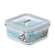 thumbnail image 1 of Contenedor Vidrio Hermético Cuadrado 1200mL Glasslock, 1 of 2