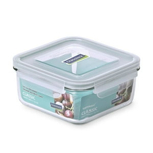 Contenedor Vidrio Hermético Cuadrado 1200Ml Glasslock