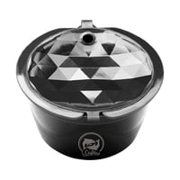 Bothyi - Filtro De Taza De Cápsula De Café, Colador De Malla, Piezas De Máquinas De Espresso De Repuesto, Negro