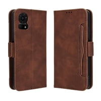 Funda Tipo Billetera Foxdock Para Tcl 50 Le – Tapa Flip Con Tarjetero