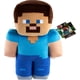 thumbnail image 1 of Figura de peluche Mattel Minecraft Steve de 40 cm con juego auténtico, 1 of 3