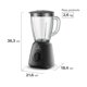 thumbnail image 2 of Licuadora Mademsa 1,5L con 2 velocidades 400W MBL20, 2 of 8