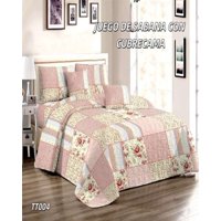 Genérico - Sabana Con Cubrecama 2 Plazas