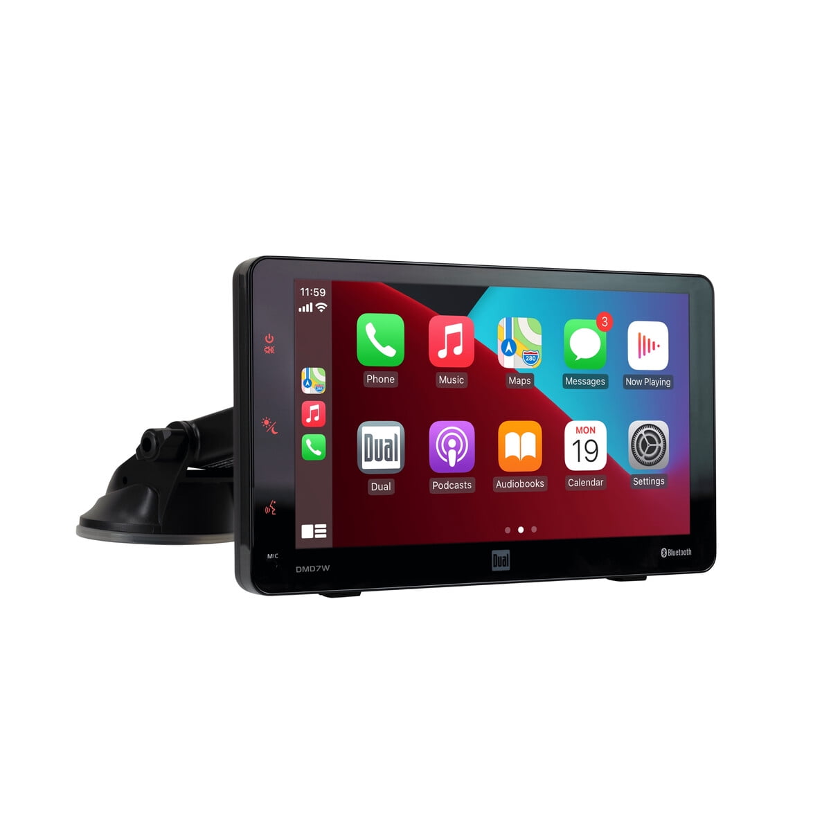 Estéreo Auto Dual Dmd7w 7 Pulgadas Touch Carplay Bluetooth