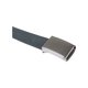 thumbnail image 2 of Cinturón Ajustable de Cintura Unisex de Lona SIN AGUJEROS con Hebilla Deslizante INSPIRE CHIC Hebilla de Plata-Gris Oscuro, 2 of 5