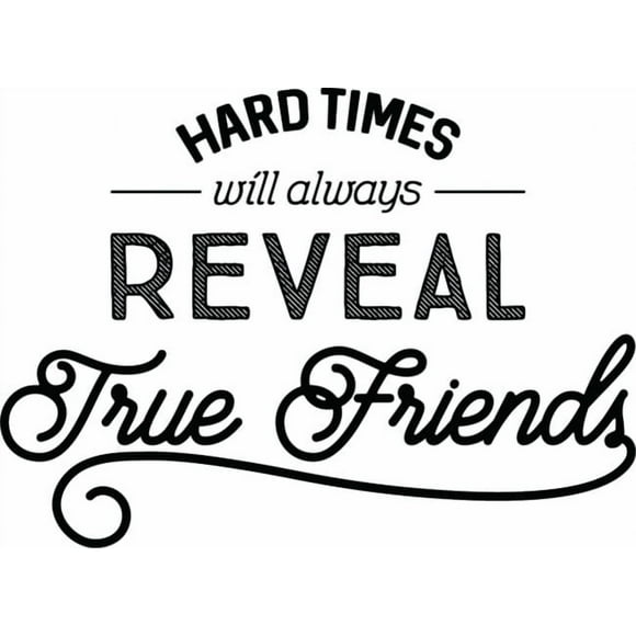 Decomural Hard Times & True Friends Friendship WS-46222