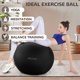 thumbnail image 5 of Pelota de ejercicio Fitvids unisex para adultos XXL 78-85 cm negra, 5 of 7