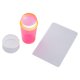 thumbnail image 2 of Nail Art Stamper Head Con Raspador Soft Head Silicona Manicura DIY Pink, 2 of 5