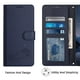 thumbnail image 4 of Funda tipo cartera FOXDOCK para Samsung Galaxy A50/A30S/A50S con soporte, ranuras, RFID, diseño de gato, 4 of 5