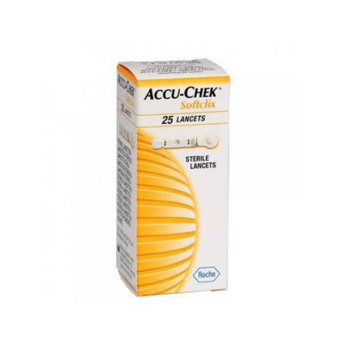 Lancetas Accu-Chek® Softclix 25 unidades (Para Instant y Guide Me)