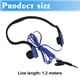 thumbnail image 5 of Auriculares con control por cable y montaje trasero para deportes al aire libre, running, ciclismo, conducción ósea, 5 of 5