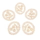 thumbnail image 4 of 5 piezas de encaje bordado parches apliques para ropa vestido decoración flor, 4 of 5