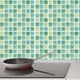 thumbnail image 4 of 30 piezas de azulejos de mosaico autoadhesivos para pared de baño, despegables y pegables, 10 x 10 cm, 4 of 6