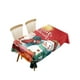 thumbnail image 2 of Mantel De Navidad Antimanchas Muñeco De Nieve, 2 of 4