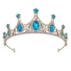 thumbnail image 1 of Elegant Vintage Baroque Crystal Tiaras - Perfect for Halloween, Bridal, and Special Occasions, 1 of 5