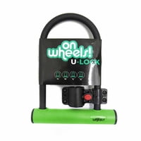 Onwheels - Candado U-Lock Corto Con Soporte - Verde