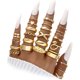 thumbnail image 1 of Set de Anillos YEEZII Midi Apilables, 1 of 3