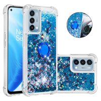 Foxdock - Funda Para Oneplus Nord N200 5G Con Brillo Líquido, Protección Completa Y Soporte De Anillo Giratorio