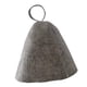thumbnail image 3 of Sombrero de baño ruso, sombrero de Sauna de fieltro, protección para la cabeza, sombrero de fieltro para sala de vapor, para baño, ducha, baño, Unisex Gris, 3 of 5