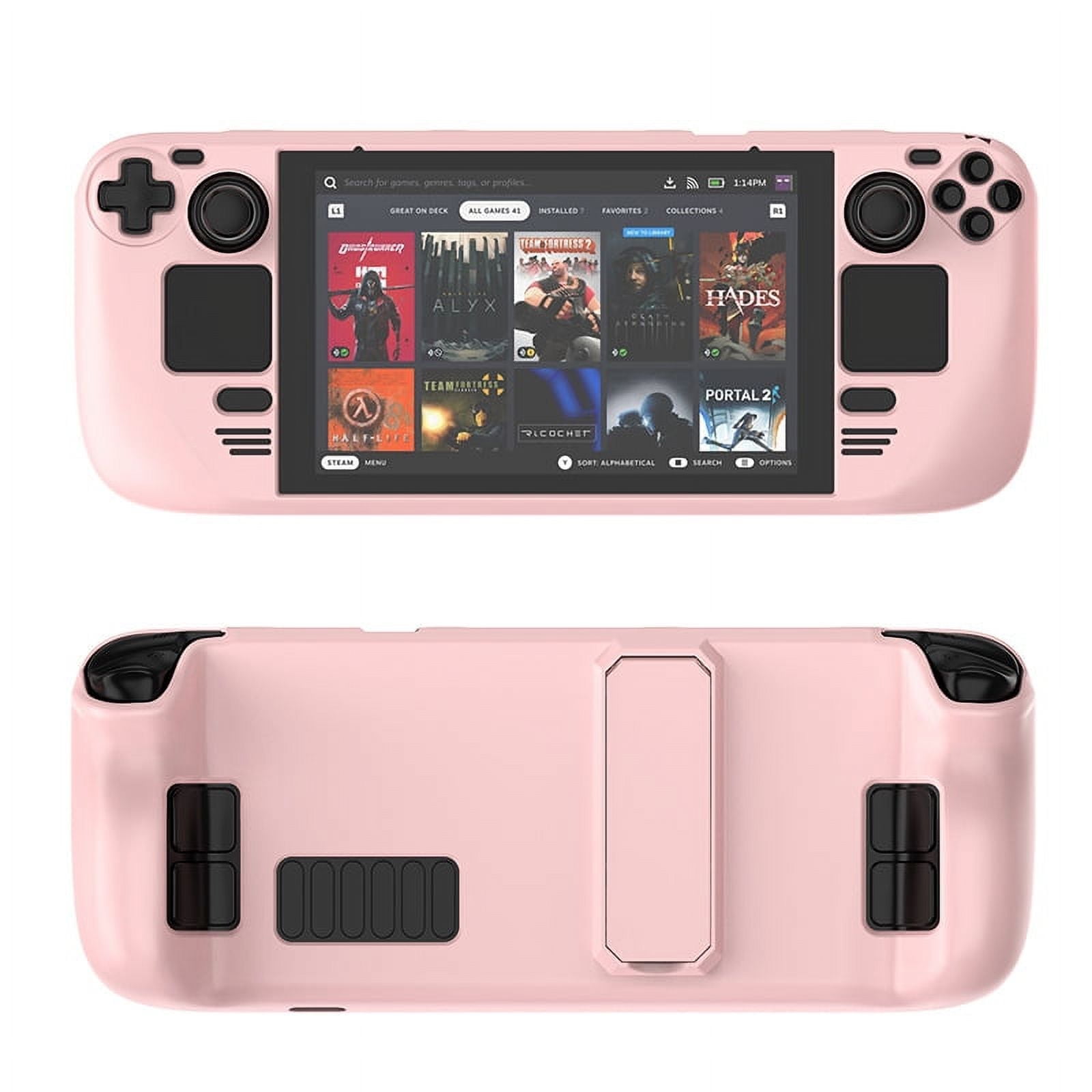 Funda Protectora Aaronmei Steam Deck Rosa