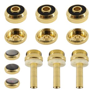 Magideal - Accesorio De Trompeta, Accesorios Para Instrumentos De Viento, Suministros De Mantenimiento De Latón, Kits De Reparación De Válvulas De Trompeta, Biel Dorado