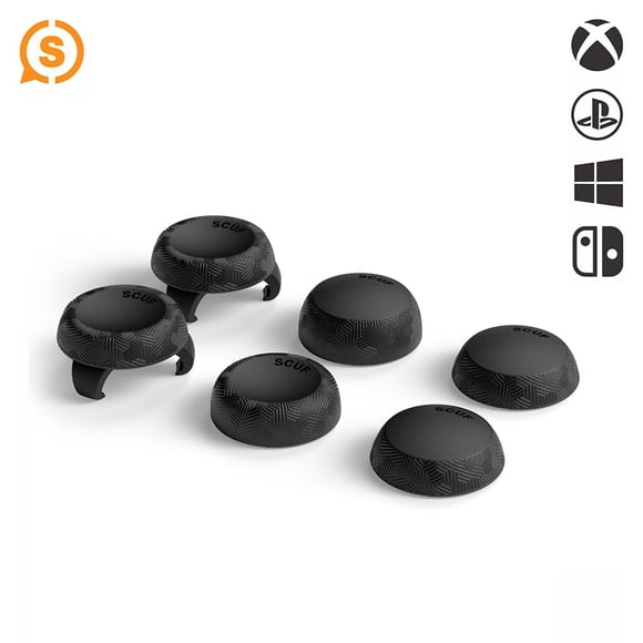 SCUF Control Grips para sticks analógicos, pack de 6 para Xbox, PS y Switch