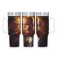 thumbnail image 1 of Black Adam Vaso aislado de acero inoxidable con asa, diseño temático, regalo para familia, amigos y fans; incluye pajita y encaja en el portavasos estándar, 40 oz, 1 of 6