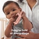 thumbnail image 5 of Teether Frida Baby Get-A-Grip de silicona para bebés de 0 a 18 meses, color rosa, 5 of 6