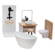 thumbnail image 5 of Juego De 5 Piezas De Baño Para Casa De Muñecas A Escala 1:12, Adornos Para Bañera, Regalos De Cumpleaños Para Niños, 5 of 5