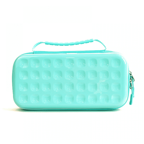 Genérico - Funda Protectora Rígida Para Nintendo Switch Modelo Oled - Bolsa De Almacenamiento Portátil De Viaje Con Funda Duradera Compatible Con La Consola Ns Switch-Azul