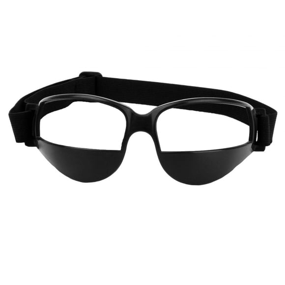 Gafas de baloncesto Equipo de ayuda para el entrenamiento Protección Unisex Cómodo, profesional Regalos portátiles Gafas de seguridad Deportes Dribble Negro
