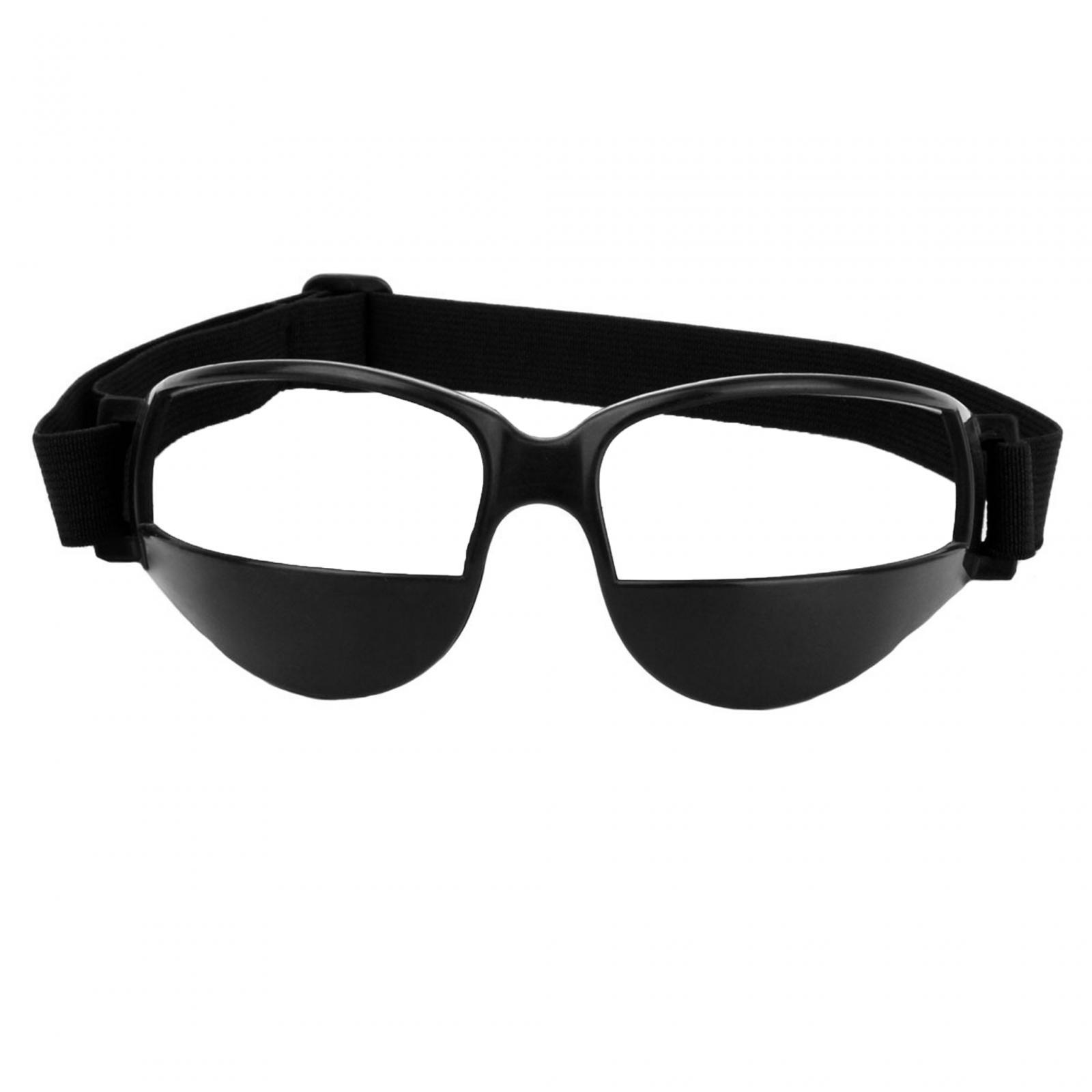 Magideal - Gafas De Baloncesto Equipo De Ayuda Para El Entrenamiento Protección Unisex Cómodo, Profesional Regalos Portátiles Gafas De Seguridad Deportes Dribble Negro