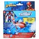 thumbnail image 2 of Figura de acción y set de juego con vehículo Spider-Man Hydro Jet, 2 of 9