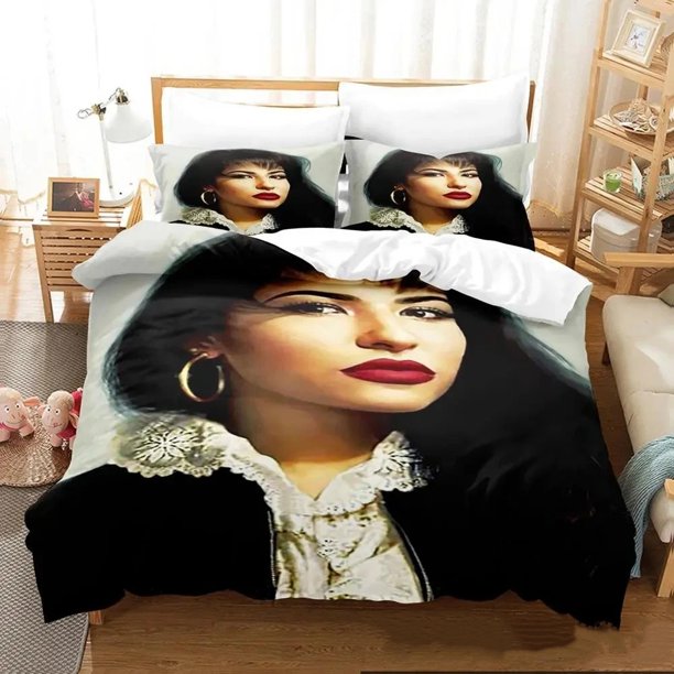 Selena Bedding Set Boys Girls Duvet Cover Pillowcase Bed boys Adult Home Textileextile