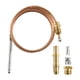 thumbnail image 2 of Conjunto de reemplazo de termopar accesorio profesional de cobre para quemador de control de termostato para calentadores de agua lugares para incendi 150 centímetros, 2 of 5