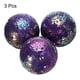thumbnail image 3 of Uxcell 3Pcs Bolas de Vidrio Decorativas 3.15 pulgadas Orbes Bolas de Centro Bolas de Vidrio Mosaico para Decorar Cuencos, Púrpura, 3 of 5