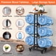 thumbnail image 3 of Soporte para garrafones de agua Dataroad Selead de 3 niveles plegable para 6 botellas, 3 of 6