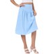 thumbnail image 4 of INSPIRE CHIC Falda de Cuadros para Mujeres Verano Retro Cintura Alta por Debajo de la Rodilla Faldas Acampanadas XS Azul Claro, 4 of 6