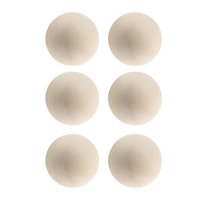 Magideal - 6 Bolas De Madera, Proyectos De Bricolaje, Bolas Sin Terminar, Diversión Creativa, Manualidades, Decoración, Diámetro 4,5 Cm, Bolas Decorativas De