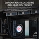 thumbnail image 2 of Refrigerador de CPU Corsair Nautilus 360 RS LCD 2.1" 360mm AIO, 2 of 9